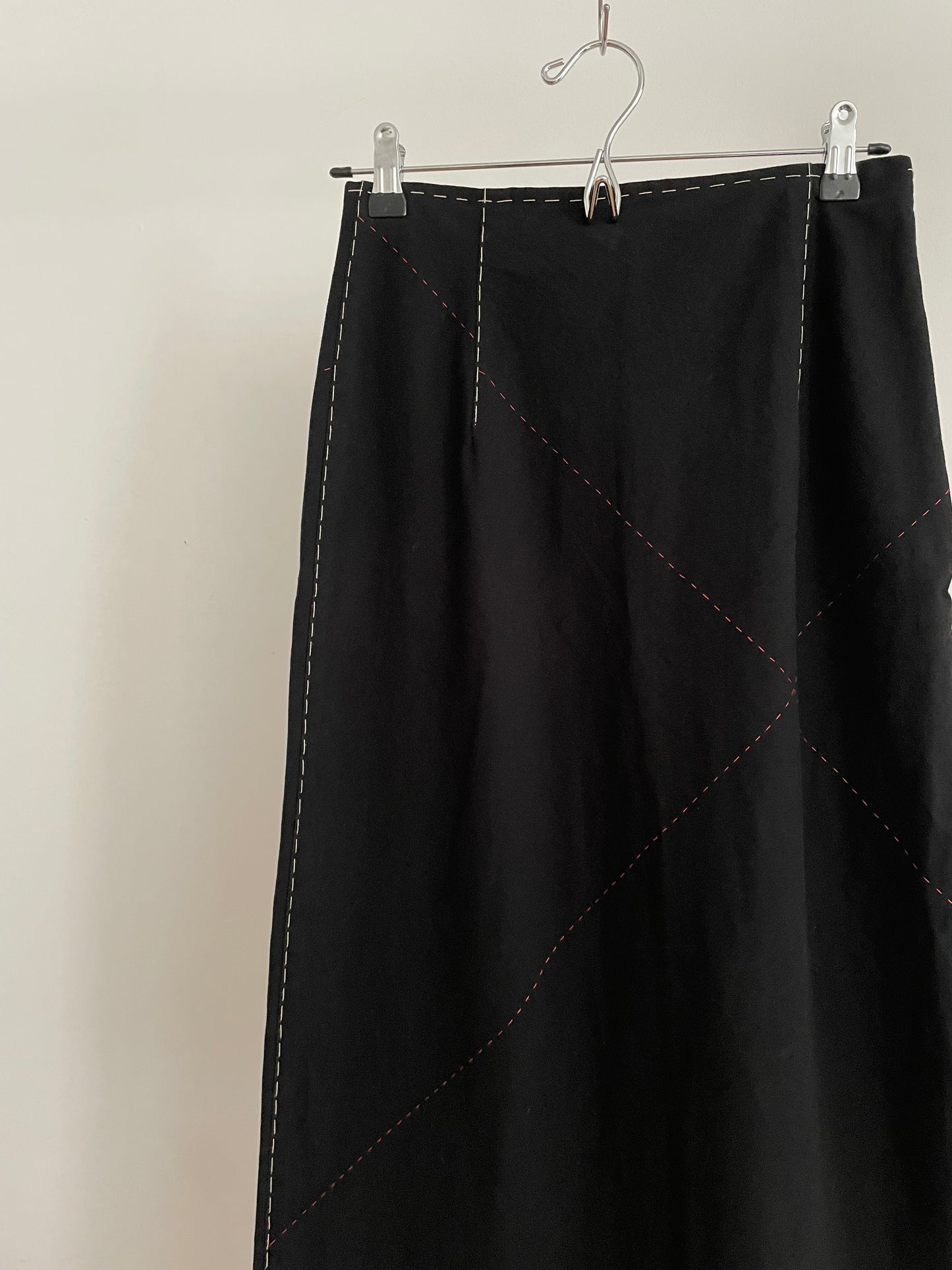 Yohji Yamamoto spring/summer 2000 contrast stitch skirt