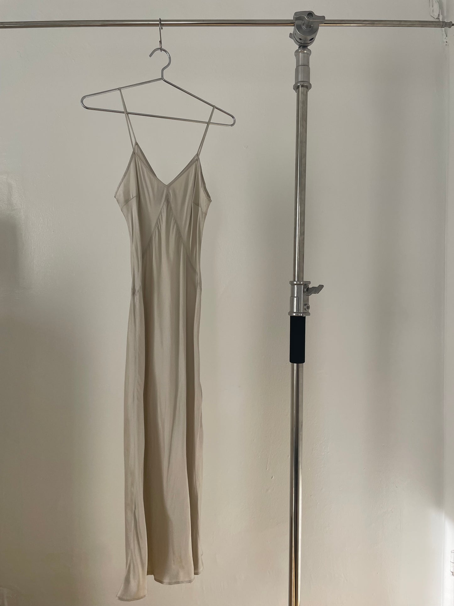 Dries Van Noten grey slip dress