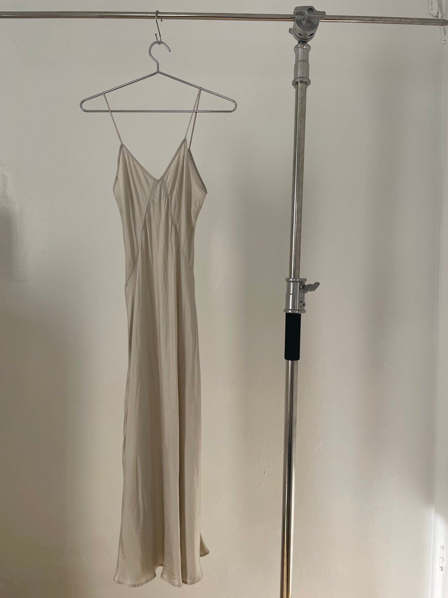 Dries Van Noten grey slip dress