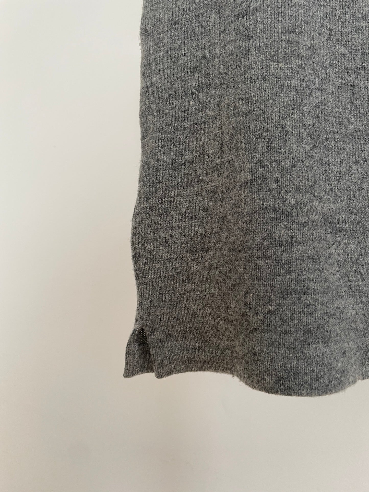 Yohji Yamamoto gray sleeveless sweater