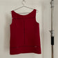Vintage womens Prada fall/winter 1998 red top and skirt set