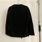 Back view of vintage womens Yohji Yamamoto Noir black single button blazer
