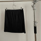 Pleats Please Issey Miyake black pleated mini skirt